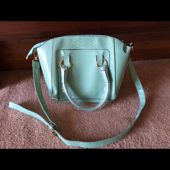 ❗️sold❗️Green handbag, purse cross body - Picture 2 of 4