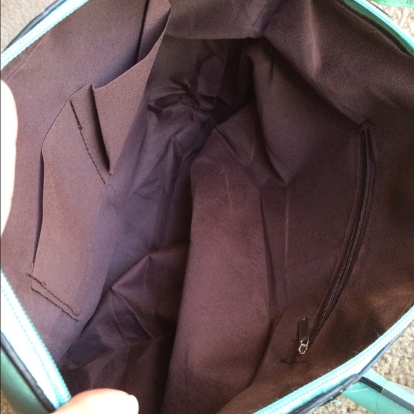 ❗️sold❗️Green handbag, purse cross body - Picture 4 of 4