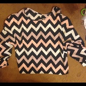 Chevron long sleeve.