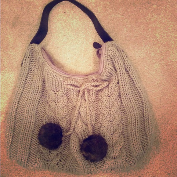 Bath and Body Works Knit Purse