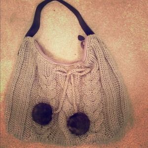 Bath and Body Works Knit Purse