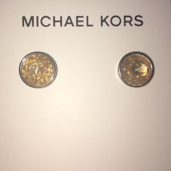 Authentic Michael Kors Stud Earrings