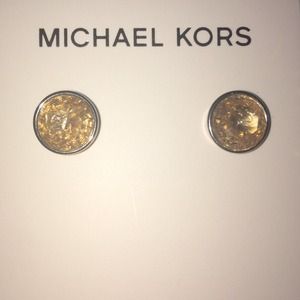Authentic Michael Kors Stud Earrings