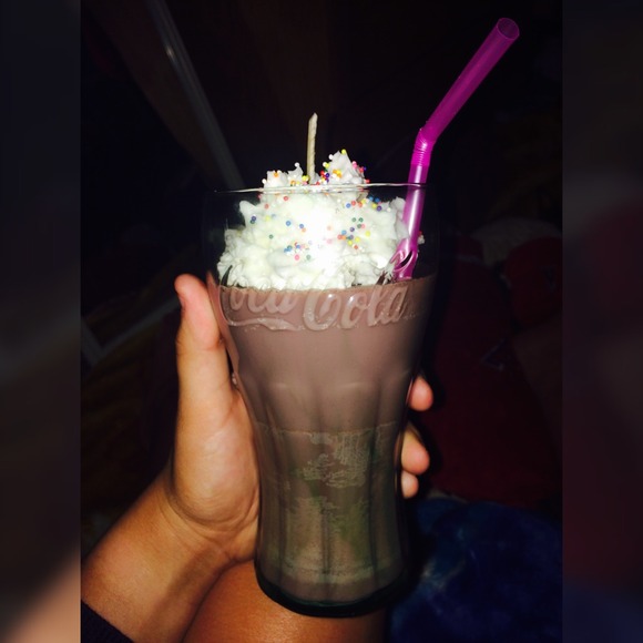 Hand made coca cola candle! :)