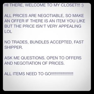 Closet Description :)