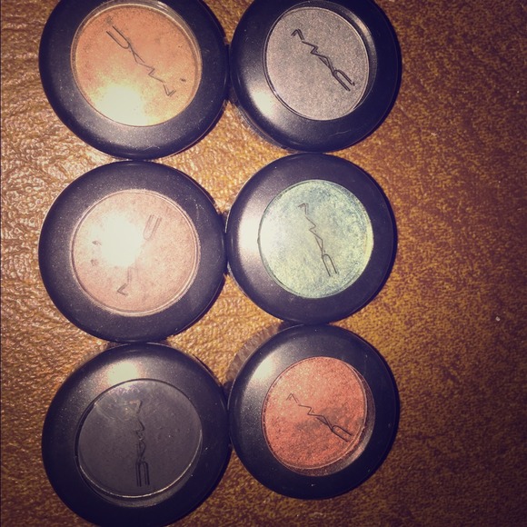 MAC lightly used eye shadows! ALL 6 for $35