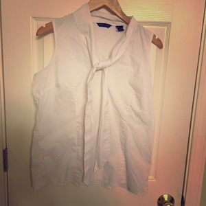 Blouse no-sleeved blouse