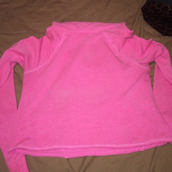 love pink pullover hoodie. - Picture 2 of 3