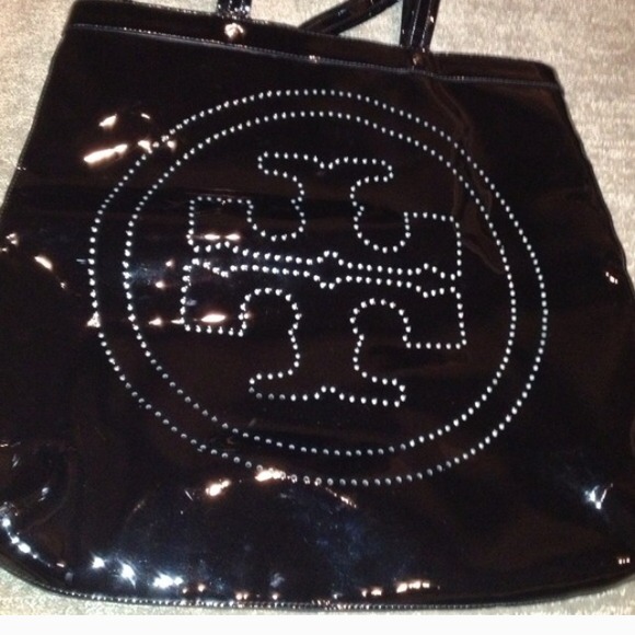 Patent Leather Tory Burch Tote
