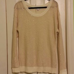 🌟🌟Gold and Cream Sweater