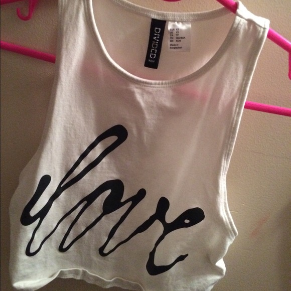 love crop top