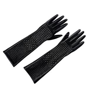 NWOT Brian Atwood Long Leather Gloves