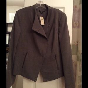 💜NWT Ann Taylor Grey Jacket💜