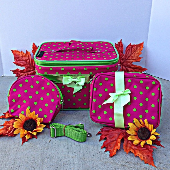 Handbags - Polkadot Perfection Makeup Set