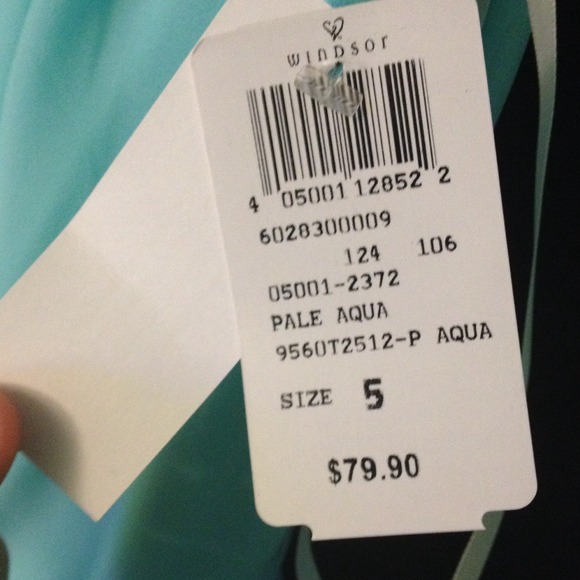 Teal dress - Picture 4 of 4