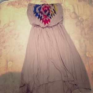 Papaya Aztec Sundress