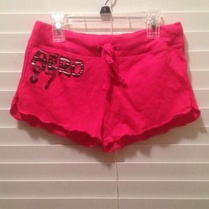 Hot Pink Pajama Shorts