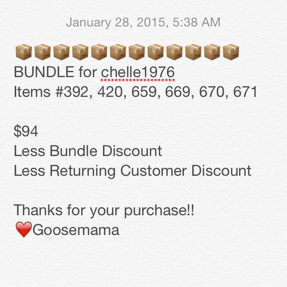 Bundle for chelle1976