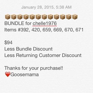 Bundle for chelle1976