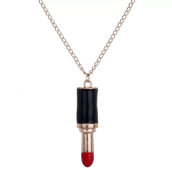 Lipstick Necklace - Picture 2 of 3
