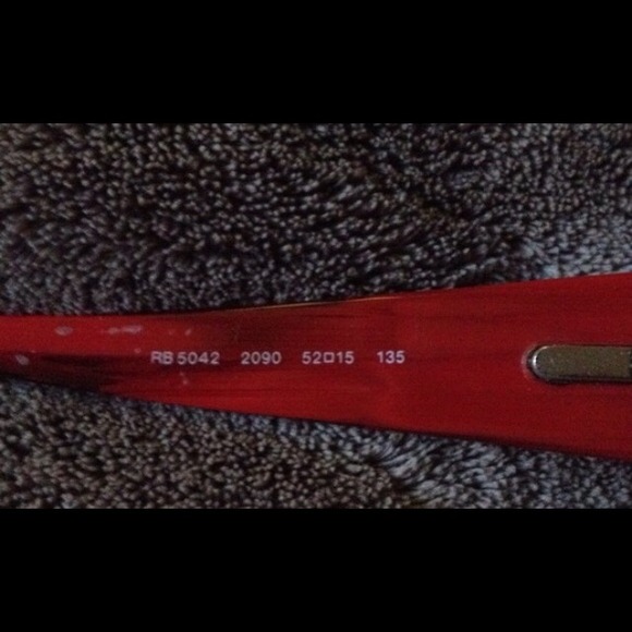 Authentic Ray ban red frames !! - Picture 2 of 3