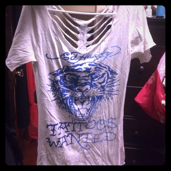 vintage Ed hardy T