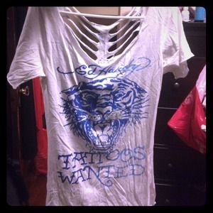 vintage Ed hardy T