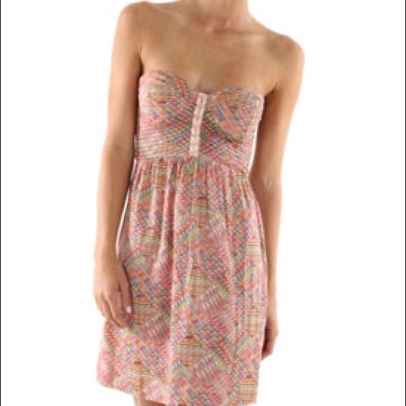 billabong strapless dress