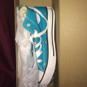 Brand New Dark Teal Converse! CHILDREN SIZE!