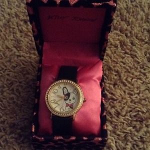 Betsey Johnson puppy watch