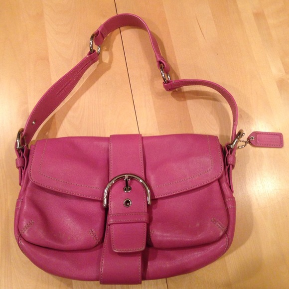 Pink Coach Bag - Picture 1 of 4