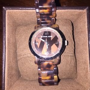 Michael Kors Tortoise Watch