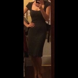 ON HOLD Herringbone Sheath Dress