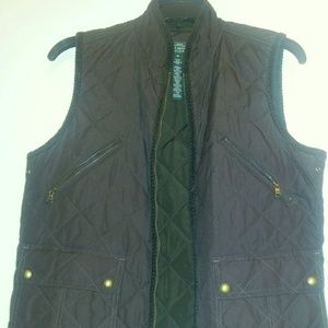 Ralph Lauren Quilted Brown Vest