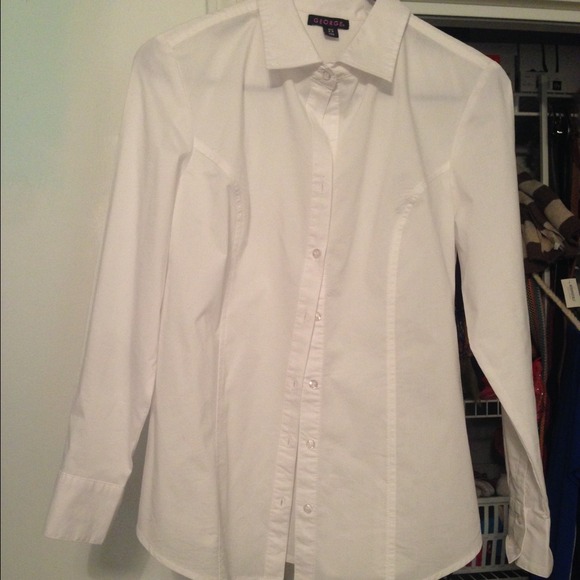 White button down shirt - Picture 1 of 1