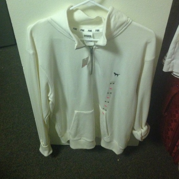 Vs pink half zip quarter zip NWT - Picture 1 of 3
