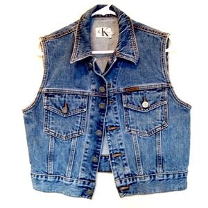 cK Denim Vest