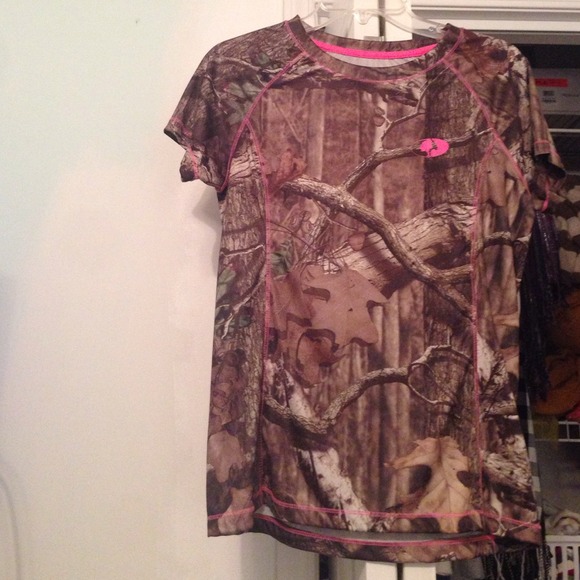 Mossy Oak Pink Camouflage Shirt