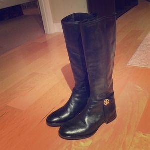 Tory Burch Black Boots