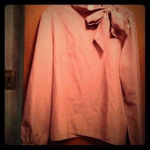 Dusty rose colored blouse