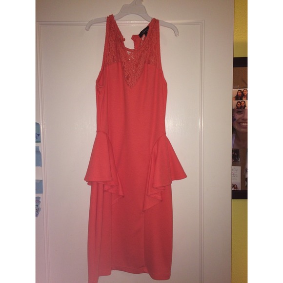 Peplum dress