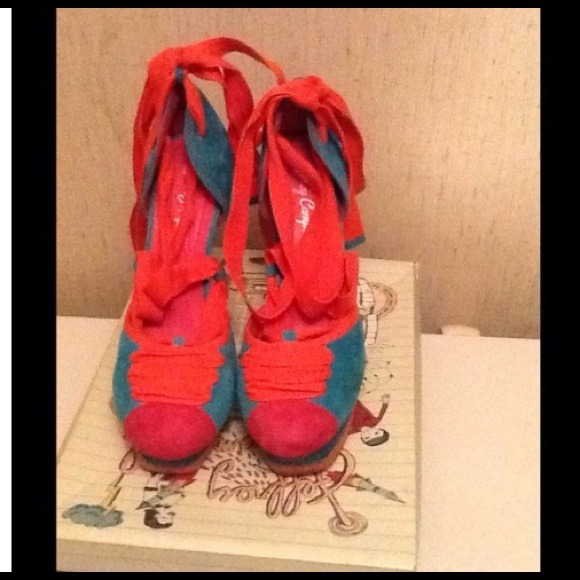Jeffery Campbell 'Munroe' lace up pump
