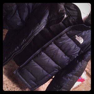 Boys NORTHFACE coat and vest bundle