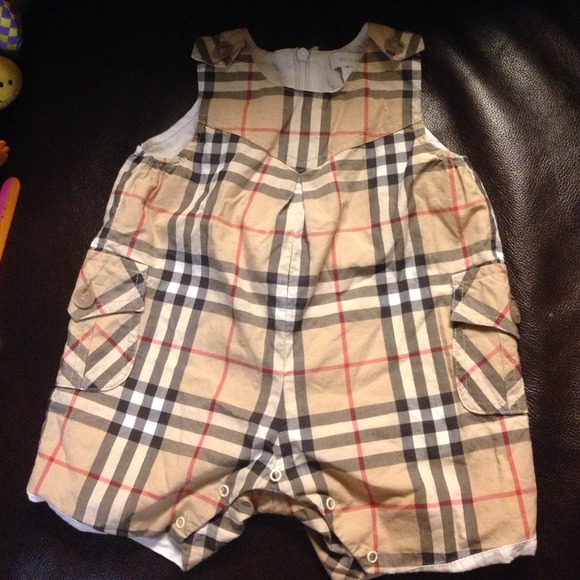 Burberry baby romper