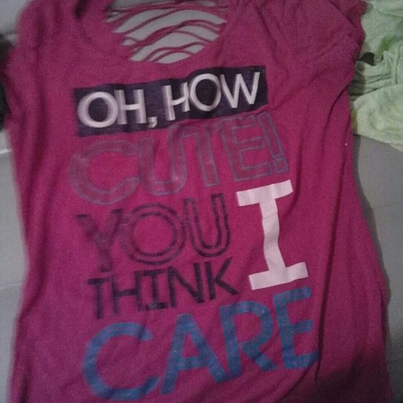 Pink shirt