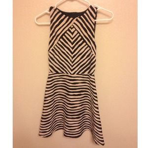 Brown stripped dress!