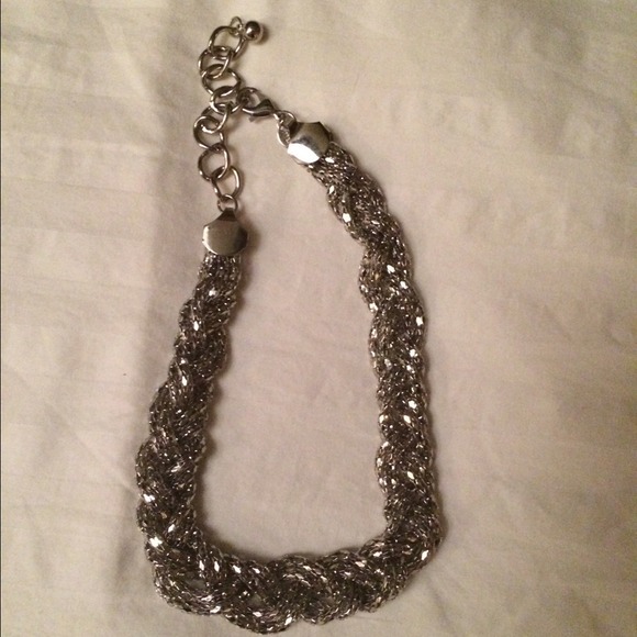 Chunky Silver Necklace