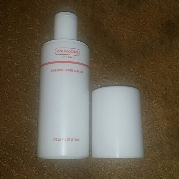 Authentic Coach fabric cleaner