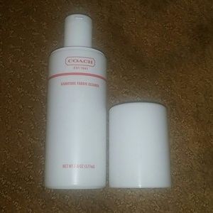 Authentic Coach fabric cleaner