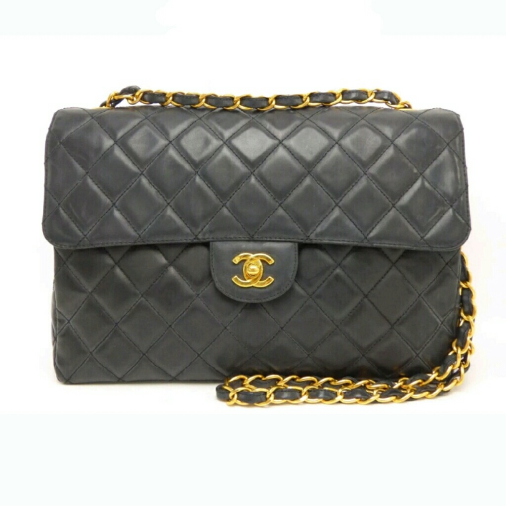 100% Authentic Chanel Jumbo Single flap